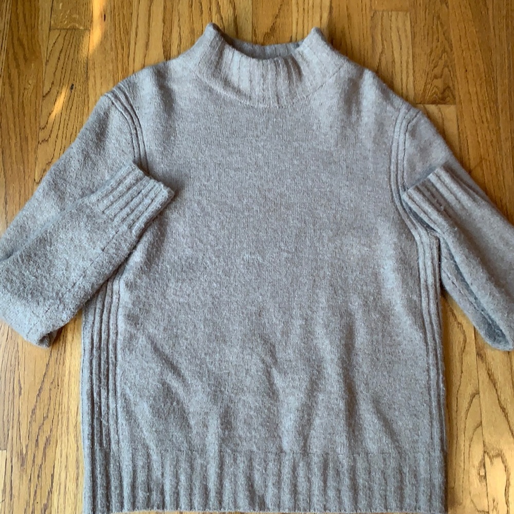 J Crew Point Sur Mock Neck Sweater